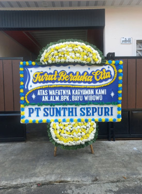 Papan Bunga Duka di Mandailing